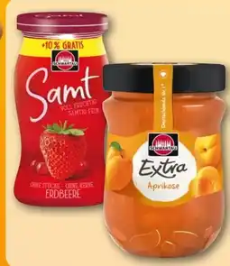 REWE Schwartau Fruchtaufstrich Samt Erdbeere Angebot