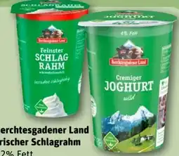 REWE Berchtesgadener Land Feinster Schlagrahm Angebot