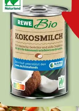 REWE Rewe Bio Kokosmilch Angebot