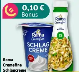 REWE Rama Cremefine Schlagcreme Angebot