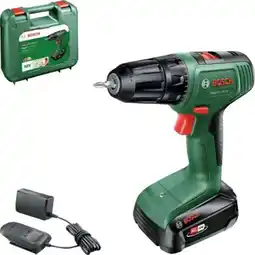 Globus Baumarkt Bosch Akku-Bohrschrauber EasyDrill 18V-38 Set Angebot