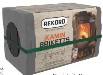 Globus Baumarkt Rekord Kaminbriketts Angebot