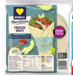 Edeka Edeka Herzstücke Protein Wraps Vegan Angebot