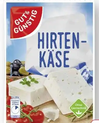 Edeka Gut & Günstig Hirtenkäse Angebot