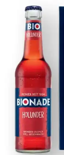 Edeka Bionade Bio Holunder Angebot