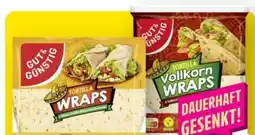 Edeka Gut & Günstig Weizen Wraps Vegan Angebot