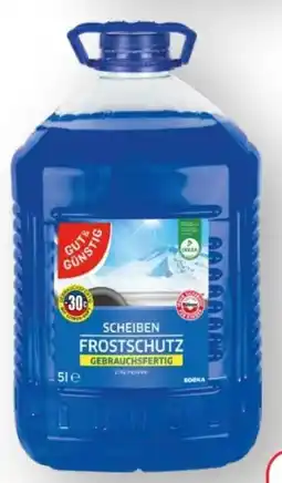 Edeka Gut & Günstig Scheiben Frostschutz Angebot