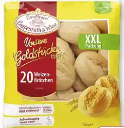 Edeka Coppenrath & Wiese Unsere Goldstücke Weizenbrötchen Angebot