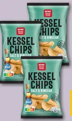 REWE Center Rewe Beste Wahl Kesselchips Salt & Vinegar Angebot