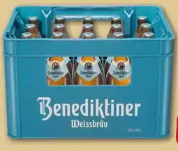 REWE Center Benediktiner Weissbier Hell Angebot