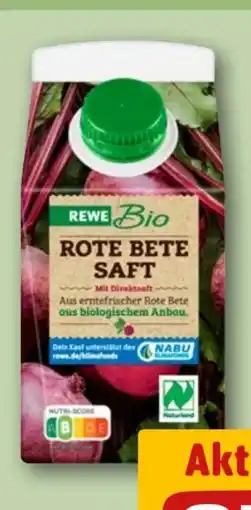 REWE Center Rewe Bio Rote Bete Saft Angebot