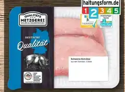 REWE Metzgerei Wilhelm Brandenburg Schweine-Schnitzel Angebot
