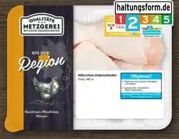 REWE Metzgerei Wilhelm Brandenburg Hähnchen Unterschenkel Angebot