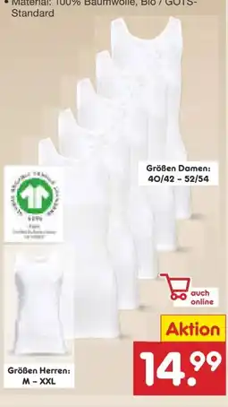 Netto Marken-Discount Damen-Unterhemd 5er-Pack Angebot