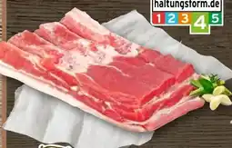 REWE Strohwohl Schweine-Bauch Angebot