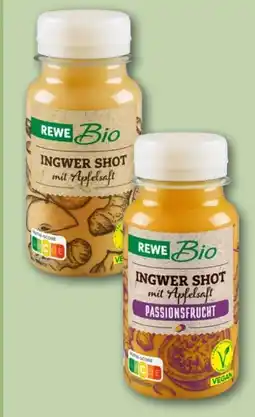 REWE Rewe Bio Ingwer Shot vegan Angebot