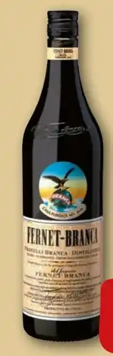 REWE Fratelli Branca Distillerie Fernet Kräuterlikör Angebot