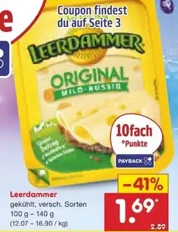 Netto Marken-Discount Leerdammer Original Mild-Nussig Angebot