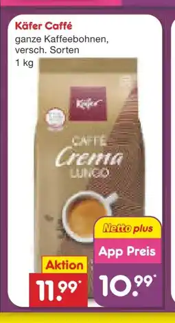 Netto Marken-Discount Käfer Kaffee Caffé Angebot