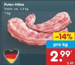 Netto Marken-Discount Puten-Hälse Angebot
