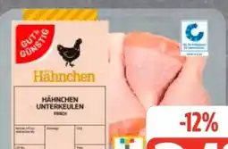 Edeka Gut & Günstig Hähnchenunterkeulen Angebot