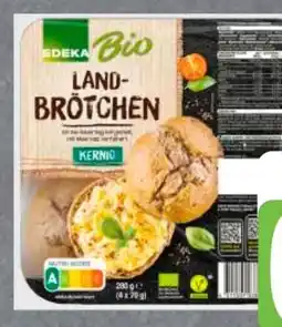 Edeka Edeka Bio Land-Brötchen Kernig Angebot