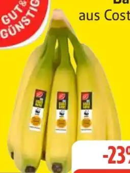 Edeka Frischemarkt Gut & Günstig Bananen Angebot