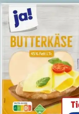 REWE Center ja! Butterkäse Angebot