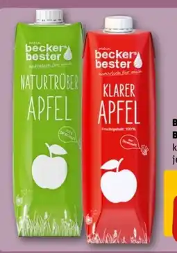 REWE Center Mein Becker's Bester Apfelsaft Angebot