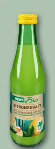 REWE Center Rewe Bio Zitronensaft Angebot