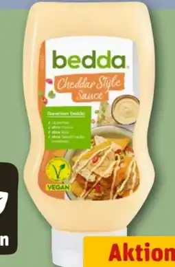 REWE Center Bedda Cheddar Style Sauce Vegan Angebot