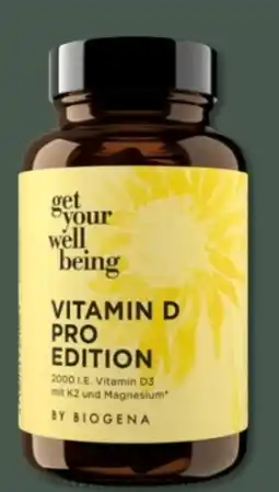 Budni Biogena get your wellbeing Vitamin D Pro Angebot