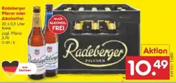 Netto Marken-Discount Radeberger Pilsner Angebot