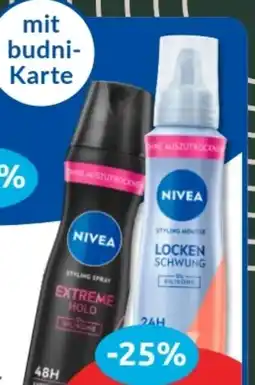 Budni Nivea Haarspray Angebot