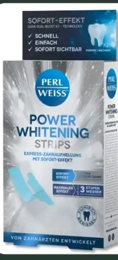 Budni Perlweiss Power Whitening Strips Angebot