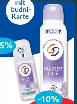 Budni CD Deo Spray Angebot