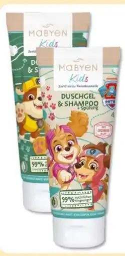 Budni Mabyen Kids Duschgel & Shampoo Angebot