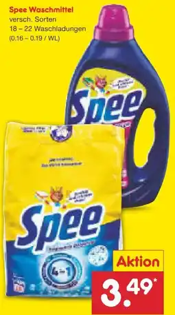 Netto Marken-Discount Spee Waschmittel Angebot