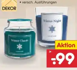 Netto Marken-Discount Dekor Minikerzen Angebot