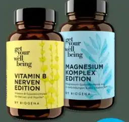 Budni Biogena get your wellbeing Vitamin B Nerven Angebot