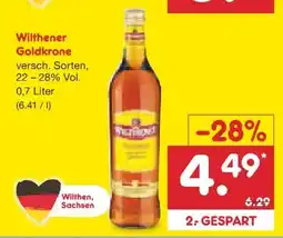 Netto Marken-Discount Wilthener Goldkrone Angebot