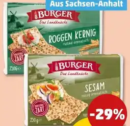 PENNY Burger Knäcke Knäckebrot Angebot