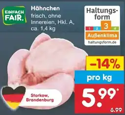 Netto Marken-Discount Einfach Fair Hähnchen Angebot