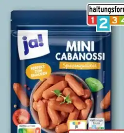 REWE ja! Mini Cabanossi Angebot