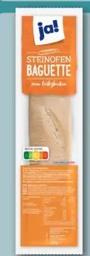 REWE ja! Steinofenbaguette Angebot