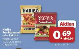Combi Haribo fruchtgummi oder lakritz Angebot