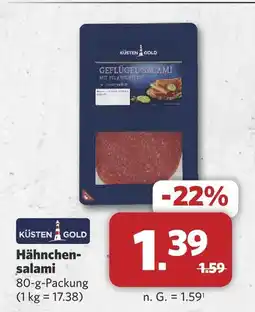 Combi Küsten gold hähnchensalami Angebot