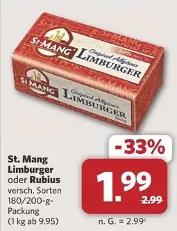 Combi St. mang limburger Angebot