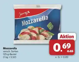 Combi Jeden tag mozzarella Angebot