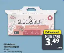 Combi Glücksblatt toilettenpapier Angebot